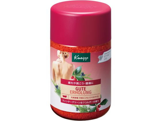 クナイプ グーテエアホールング バスソルト ウィンターグリーン&ワコルダー 850g 1個（ご注文単位1個）【直送品】