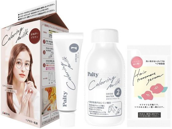 ダリヤ パルティ カラーリングミルク おねがいブラウン 1個(ご注文単位1個)【直送品】