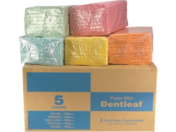 ファーストレイト デントリーフ アソート 100枚×5色 FR-231 1箱(ご注文単位1箱)【直送品】