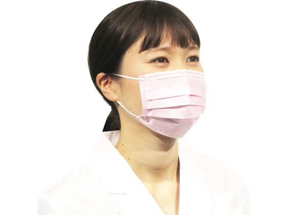 ファーストレイト フィット使いきりミニマスク ピンク 50枚 FR-176 1箱（ご注文単位1箱）【直送品】