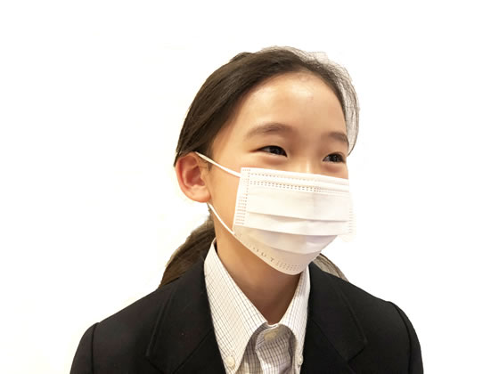 ファーストレイト フィット使いきりEXミニマスク 子供用 ホワイト 50枚 1箱(ご注文単位1箱)【直送品】