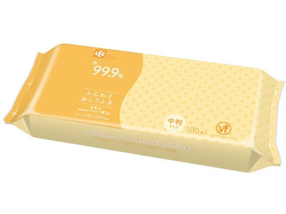 レック Nursingcare水99.9おしりふき 100枚入 1パック(ご注文単位1パック)【直送品】