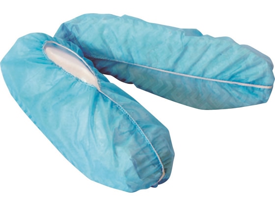 ファーストレイト シューカバー ブルー 100枚(50足分) FR-205 1箱(ご注文単位1箱)【直送品】