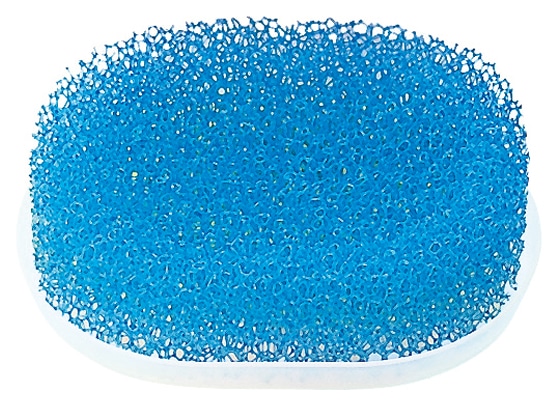 マーナ スポンジ石けん置き(皿つき)ブルー W152B 1個(ご注文単位1個)【直送品】