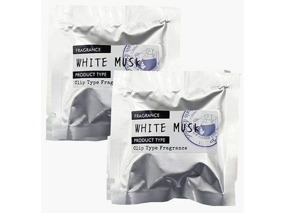 ノルコーポレーション JohnsBlendクリップオンエアーフレッシュナーホワイトムスク詰替 1セット(ご注文単位1セット)【直送品】