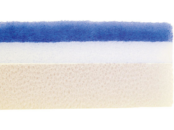 マーナ おさかなスポンジ ブルー K170 1個(ご注文単位1個)【直送品】