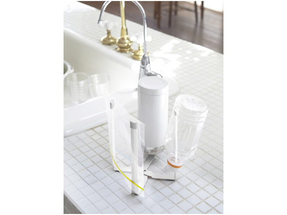 山崎実業 ポリ袋ホルダー プレート 06534 1個(ご注文単位1個)【直送品】