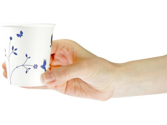 ファーストレイト ペーパーカップ 5オンス ロースタッキング インディゴ 1000個 1箱(ご注文単位1箱)【直送品】