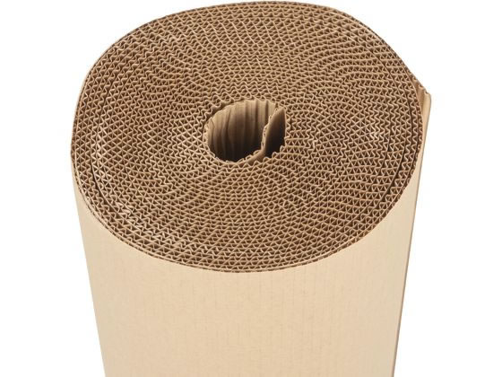 紺屋商事 片面巻段ボール 1000mm×10m 00970003 1巻（ご注文単位1巻）【直送品】