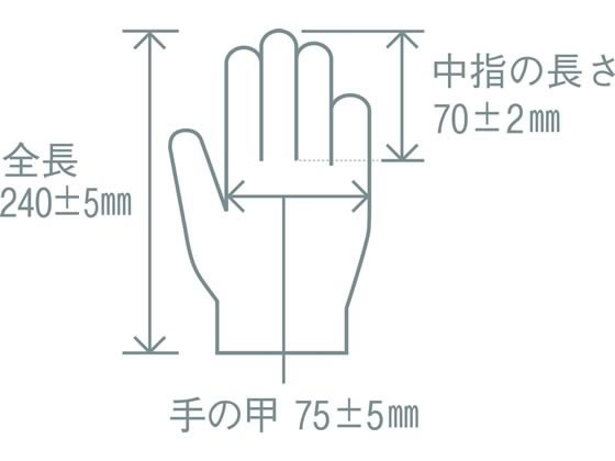 ファーストレイト プレミア・ニトリルPFグローブ ブルー SS 100枚 FR-850 1箱(ご注文単位1箱)【直送品】