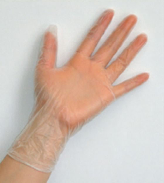 ファーストレイト NPVグローブ FC クリア Mサイズ 100枚 FR-6692 1箱(ご注文単位1箱)【直送品】