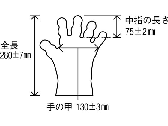 ファーストレイト CPEグローブ2 クリアー S 200枚 FR-5700 1箱(ご注文単位1箱)【直送品】