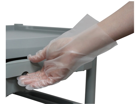 ファーストレイト CPEグローブ2 クリアー M 200枚 FR-5701 1箱(ご注文単位1箱)【直送品】