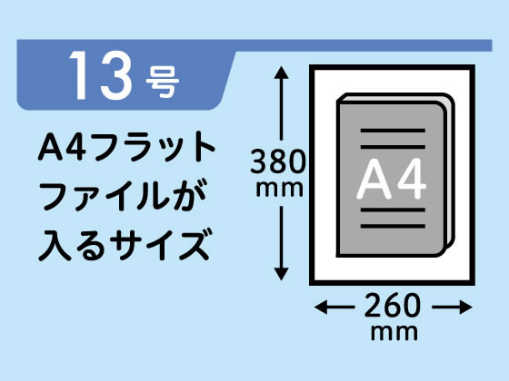 Forestway 規格袋 LDPE 13号 透明 100枚 1袋(ご注文単位1袋)【直送品】