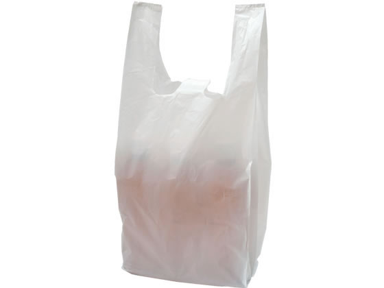 Forestway レジ袋 乳白 20号 100枚×20袋 1箱(ご注文単位1箱)【直送品】