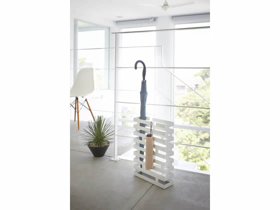 山崎実業 かさたて ブリック ワイド ホワイト 2360 1台(ご注文単位1台)【直送品】