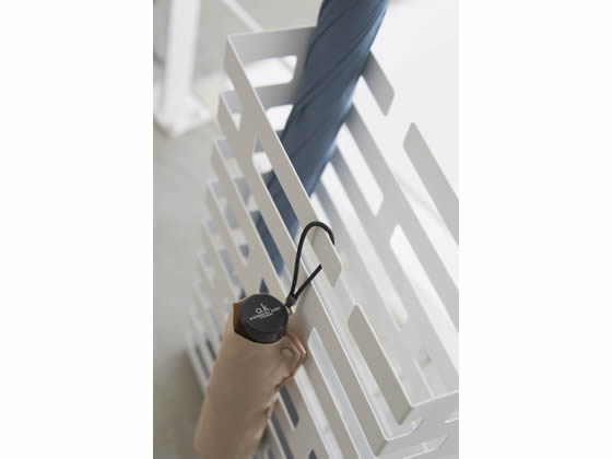 山崎実業 かさたて ブリック ワイド ホワイト 2360 1台(ご注文単位1台)【直送品】