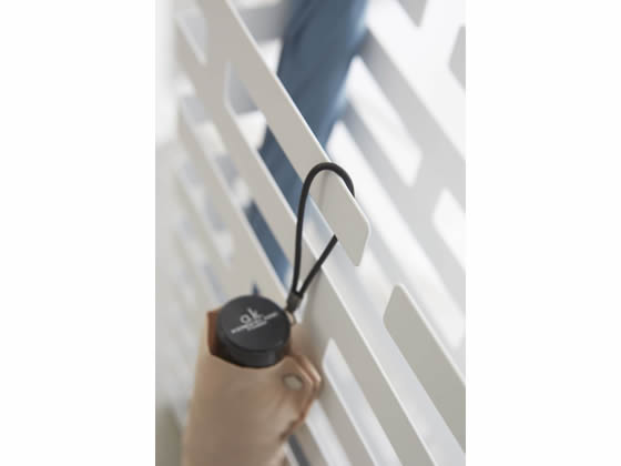 山崎実業 かさたて ブリック ワイド ホワイト 2360 1台(ご注文単位1台)【直送品】