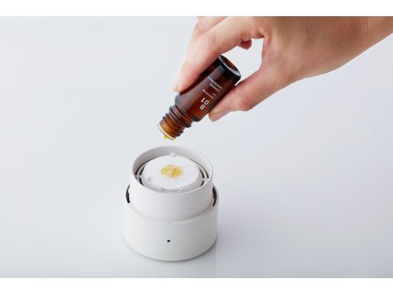 @aroma fan diffuser コウ ホワイト DFA-WH000 1個(ご注文単位1個)【直送品】