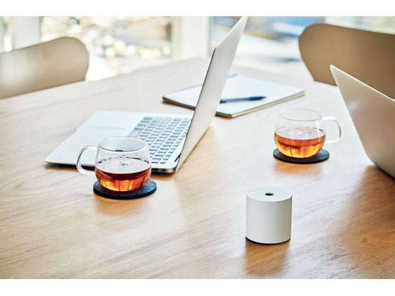 @aroma fan diffuser コウ ホワイト DFA-WH000 1個(ご注文単位1個)【直送品】