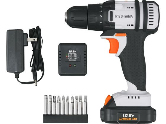 アイリスオーヤマ 充電式ドライバドリル JCDBL35 1台(ご注文単位1台)【直送品】