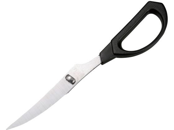 キャプテンスタッグ カーブ 万能キッチンバサミ ミニ 1個(ご注文単位1個)【直送品】