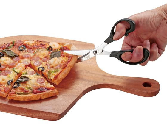 キャプテンスタッグ カーブ 万能キッチンバサミ ミニ 1個(ご注文単位1個)【直送品】