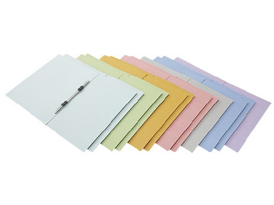 スマートバリュー フラットファイル A4タテ 色MIX 12冊 D017J-MIX 1パック(ご注文単位1パック)【直送品】