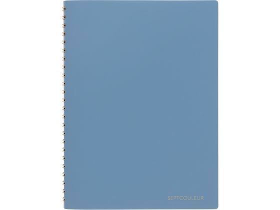 マルマン ノート セプトクルール A5 3mm 方眼罫 スピリット ブルー N76802 1冊(ご注文単位1冊)【直送品】