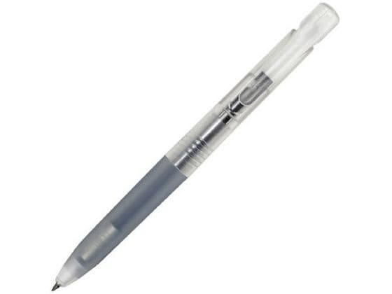 ゼブラ エマルジョンボールペン ブレン 0.5mm 透明軸 黒 1本(ご注文単位1本)【直送品】