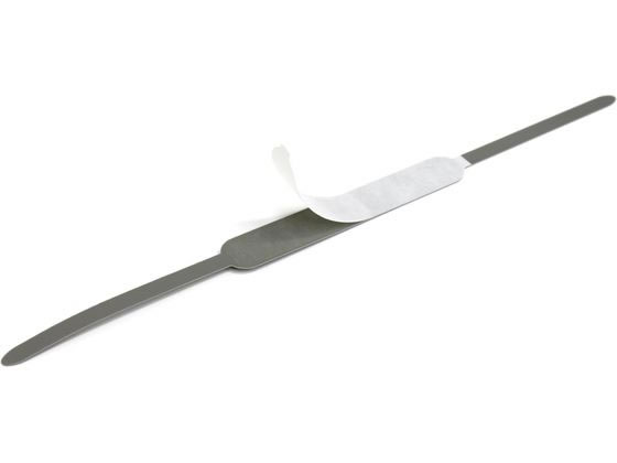 プラス スティックファスナー 書類・伝票用 61mm グレー L-8 35-785 1箱(ご注文単位1箱)【直送品】