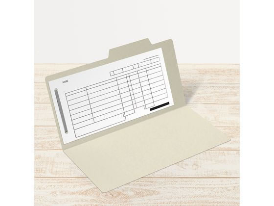 プラス スティックファスナー 書類・伝票用 61mm グレー L-8 35-785 1箱(ご注文単位1箱)【直送品】