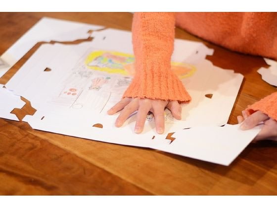 ナカバヤシ 紙製組み立てキャンバス 130×130mm 2枚セット ホワイト 1セット(ご注文単位1セット)【直送品】