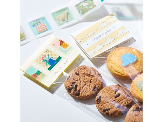 キングジム ソーダ 透明マスキングテープ ヒナタボッコ CMT15-018 1巻（ご注文単位1巻）【直送品】