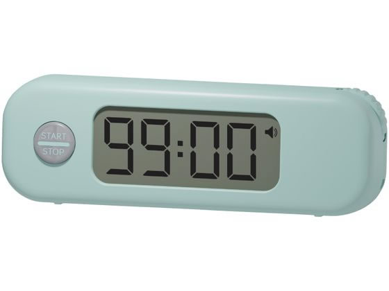 ソニック スティックル タイマー ダイヤル式 持ち運び 勉強用 ライトブルー 1個(ご注文単位1個)【直送品】