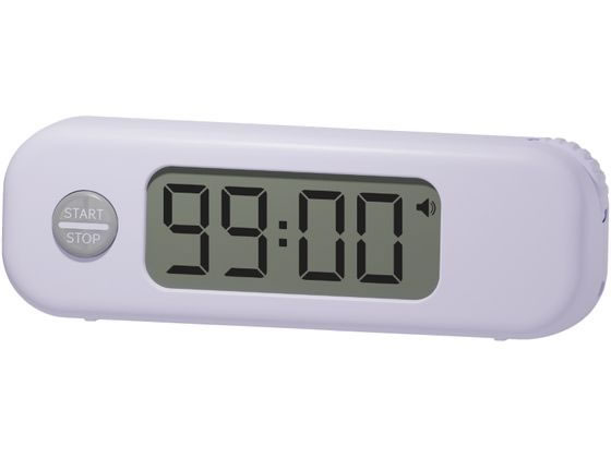 ソニック スティックル タイマー ダイヤル式 持ち運び 勉強用 バイオレット 1個(ご注文単位1個)【直送品】