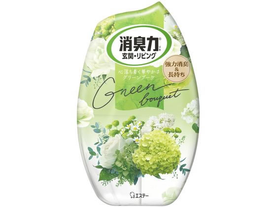 エステー お部屋の消臭力 グリーンブーケ 400mL 1個(ご注文単位1個)【直送品】