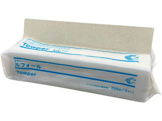 クレシア ペーパータオル タウパー ルフォールS 200枚シングル 42個 50701 1箱（ご注文単位1箱）【直送品】