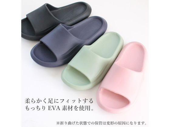 ストロング 防水 軽量EVAサンダル S グリーン 10-7-012-03S 1足(ご注文単位1足)【直送品】