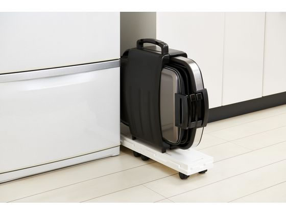 サンコープラスチック 連結できるラクゴロ 13 ホワイト 1台（ご注文単位1台）【直送品】