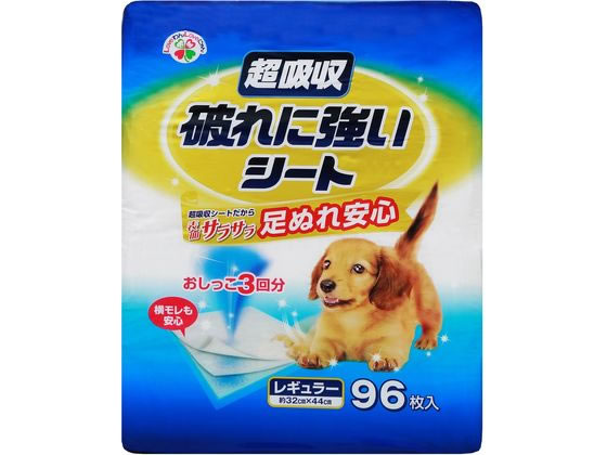 サノテック 超吸収 破れに強いシート レギュラー 96枚 1個(ご注文単位1個)【直送品】