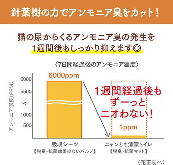 エステー ニャンとも清潔トイレ 脱臭・抗菌マット 6枚 10袋 1箱(ご注文単位1箱)【直送品】