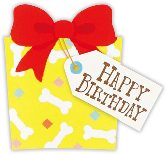 日本ホールマーク バースデーオルゴールカード オペライヌ2 815035 1パック(ご注文単位1パック)【直送品】