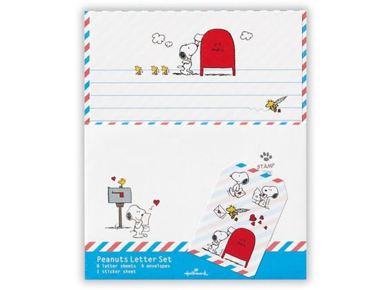 日本ホールマーク レターセット スヌーピー お手紙2 819248 1パック(ご注文単位1パック)【直送品】