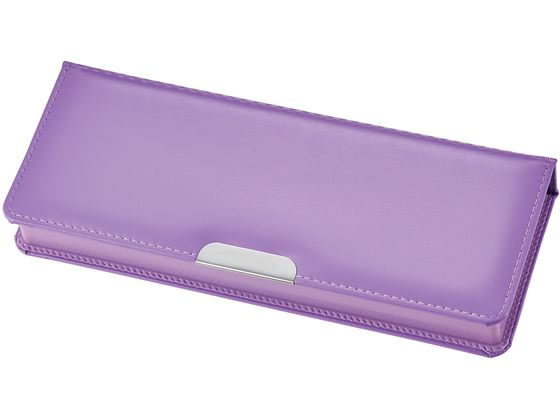 クツワ クラリーノスーパー軽量筆入 パープル CX303PU 1個(ご注文単位1個)【直送品】