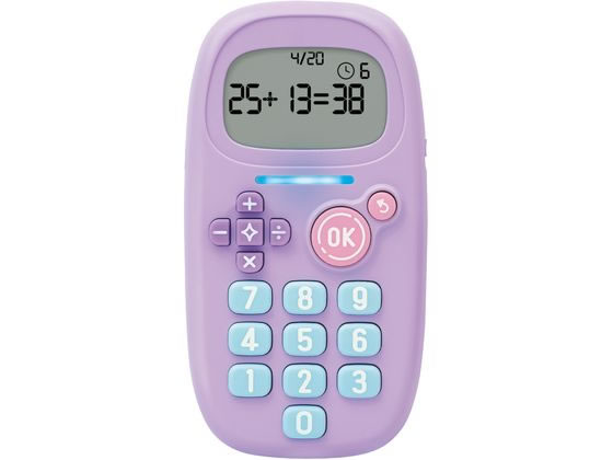 ソニック ピコトレ 暗算ドリル 四則計算用 1日5分 バイオレット 1個（ご注文単位1個）【直送品】