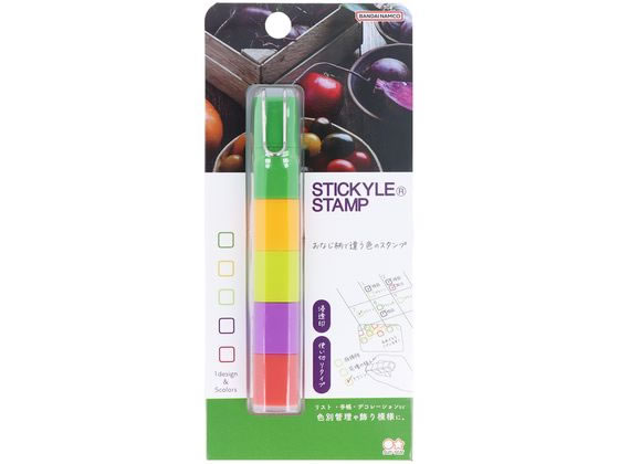 サンスター文具 スティッキールスタンプ パワー オブ ベジタブル S3223000 1個(ご注文単位1個)【直送品】