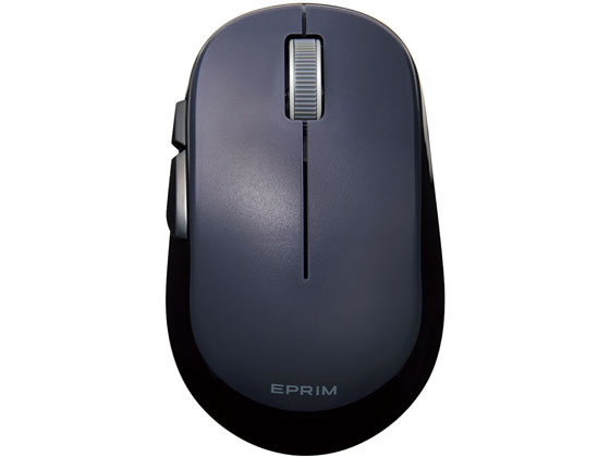 エレコム 無線BlueLEDマウス EPRIM 5ボタン ブラック M-DY13DBXBK 1個（ご注文単位1個）【直送品】