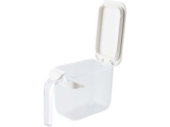 マーナ 調味料ポット ホウイト K736W 1個(ご注文単位1個)【直送品】