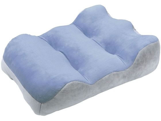 コジット のびのび腰痛対策 脚クッション スモーキーブルー 93355 1個(ご注文単位1個)【直送品】